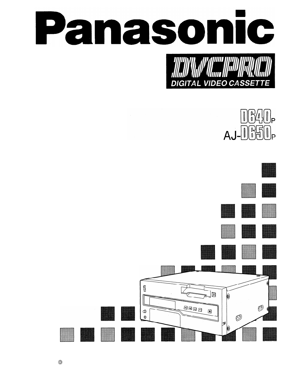 Panasonic AJ-D650 User Manual | 65 pages