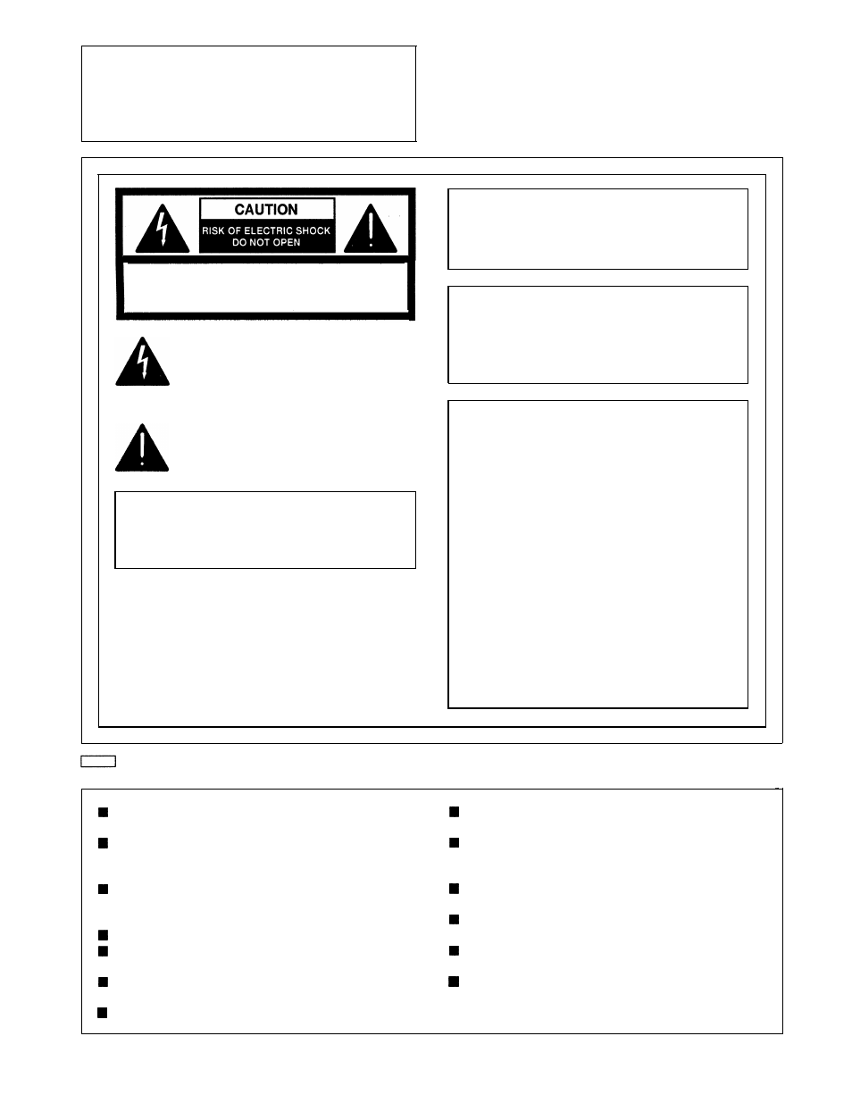 Important, Warning, Caution | Panasonic AJ-D650 User Manual | Page 2 / 65