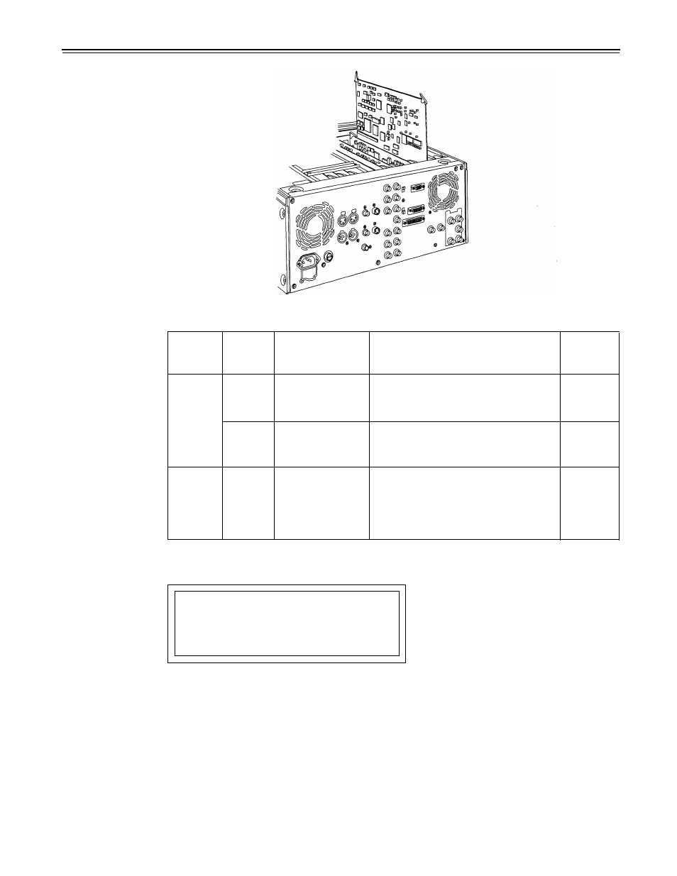 Printed circuit board | Panasonic AJ-D650 User Manual | Page 20 / 65