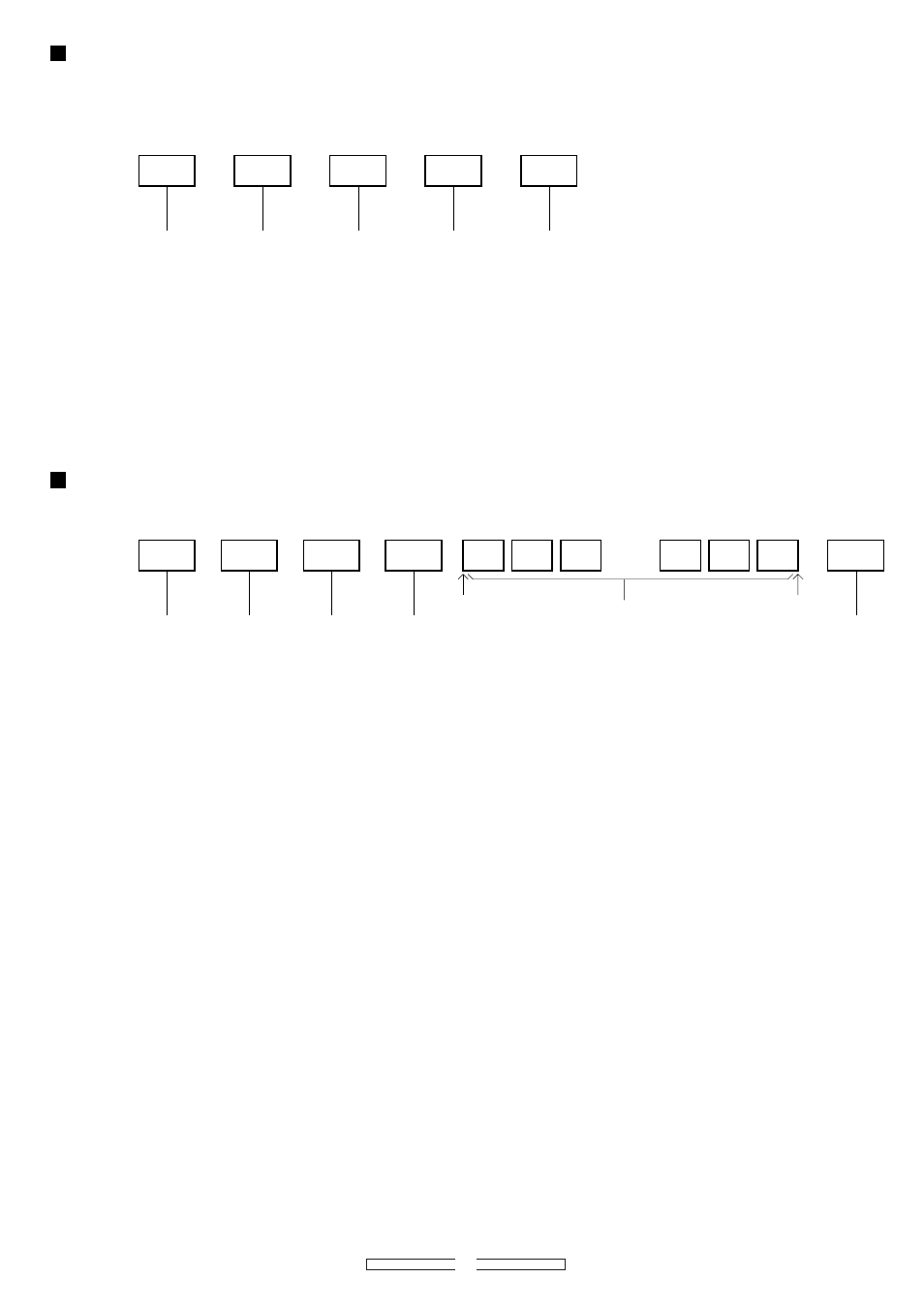 Transmission from the computer, Responses from the projector | Panasonic PT-DW5000 User Manual | Page 9 / 12