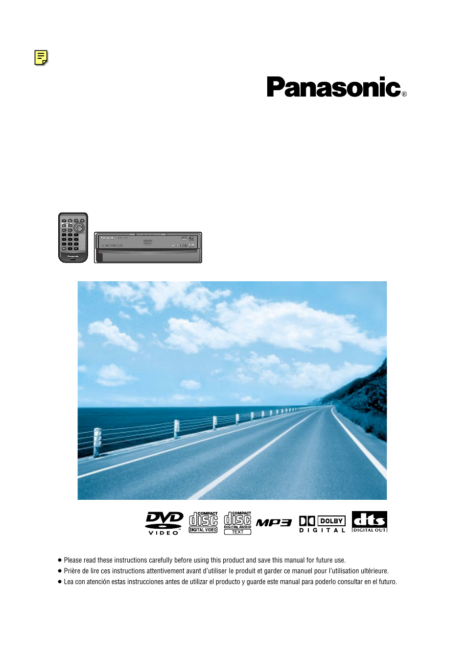 Panasonic CX-D3000U User Manual | 50 pages