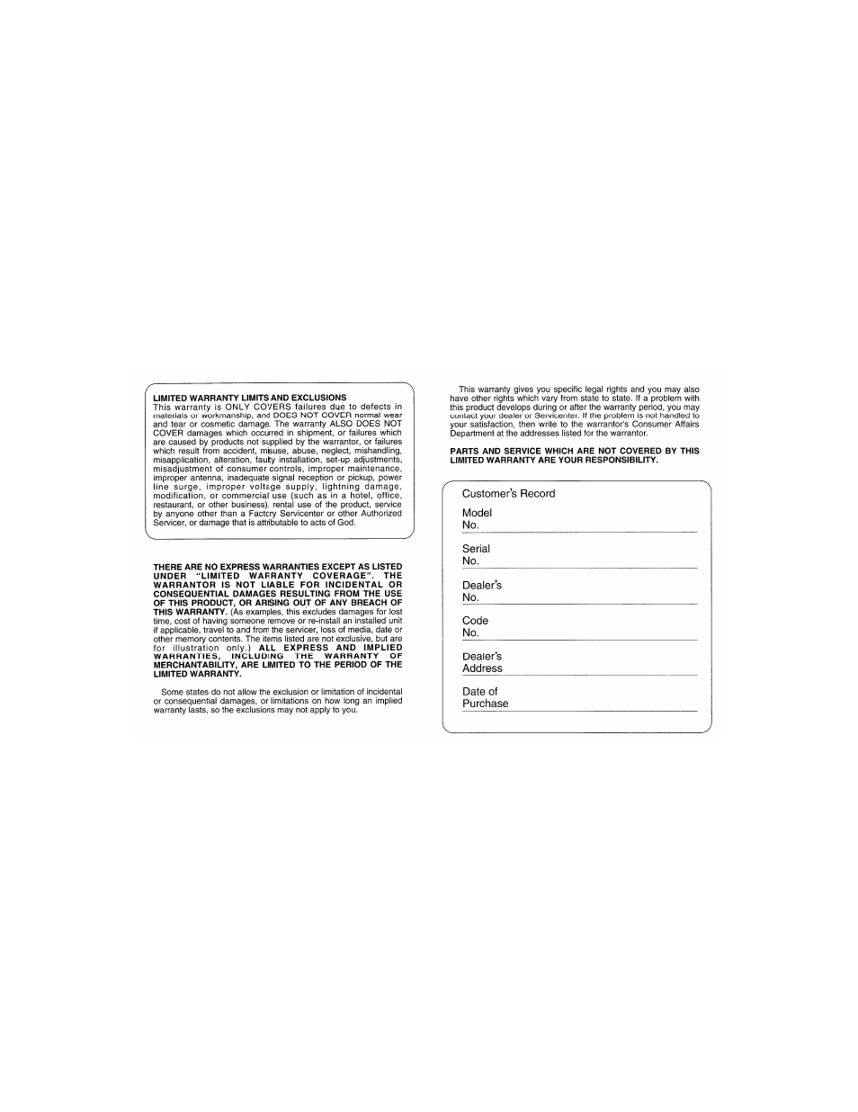 Panasonic CX-D3000U User Manual | Page 47 / 50
