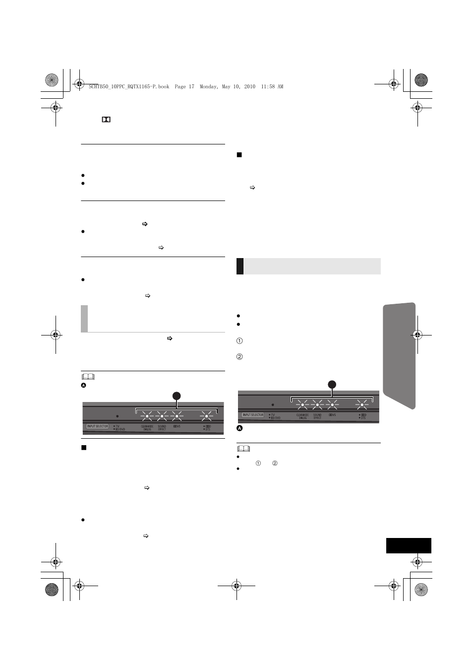 Remote control code, Changing this unit’s settings, Operating instructions | Panasonic RQTX1165-1P User Manual | Page 17 / 28
