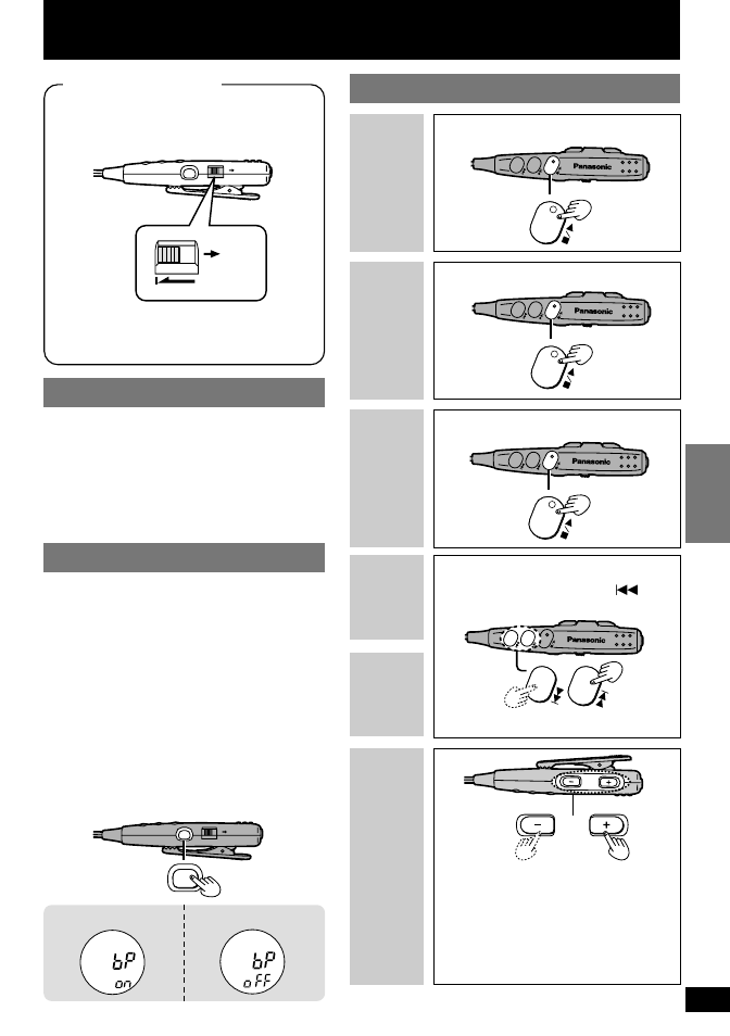 P15 リモコンで操作するには, Hold | Panasonic SL-CT490 User Manual | Page 15 / 24