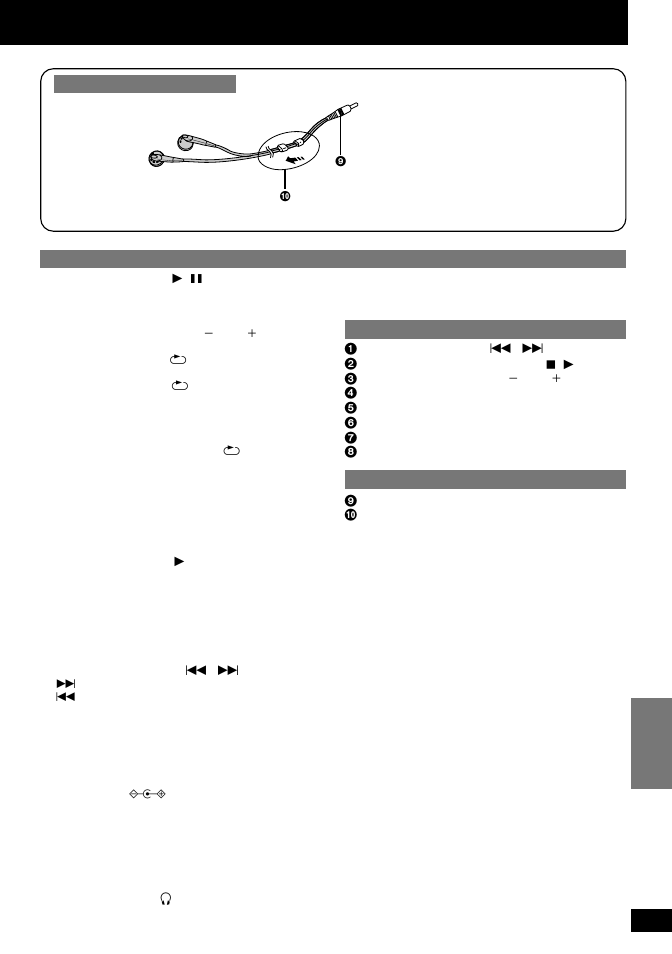 P19 operation instructions | Panasonic SL-CT490 User Manual | Page 19 / 24