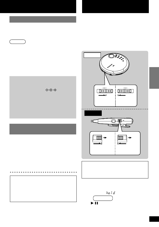 P9 （つづき, P9 ホールド機能, Hold | Panasonic SL-CT490 User Manual | Page 9 / 24