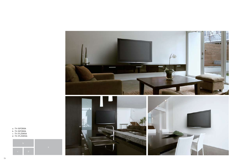 Urban luxury style | Panasonic Viera TY-WK42PR4W User Manual | Page 26 / 52