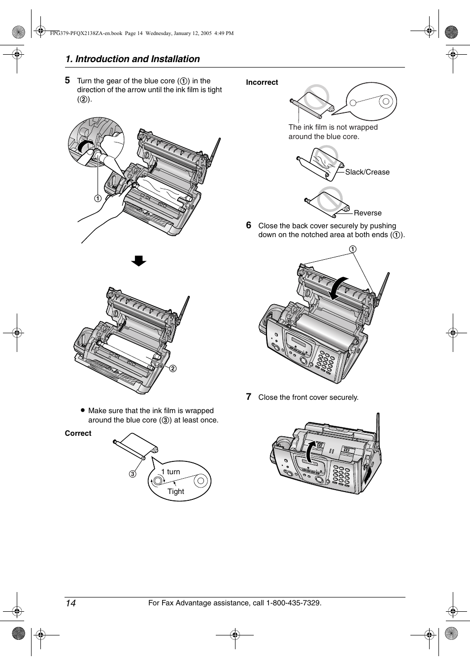 Panasonic KX-FPG378 User Manual | Page 16 / 110