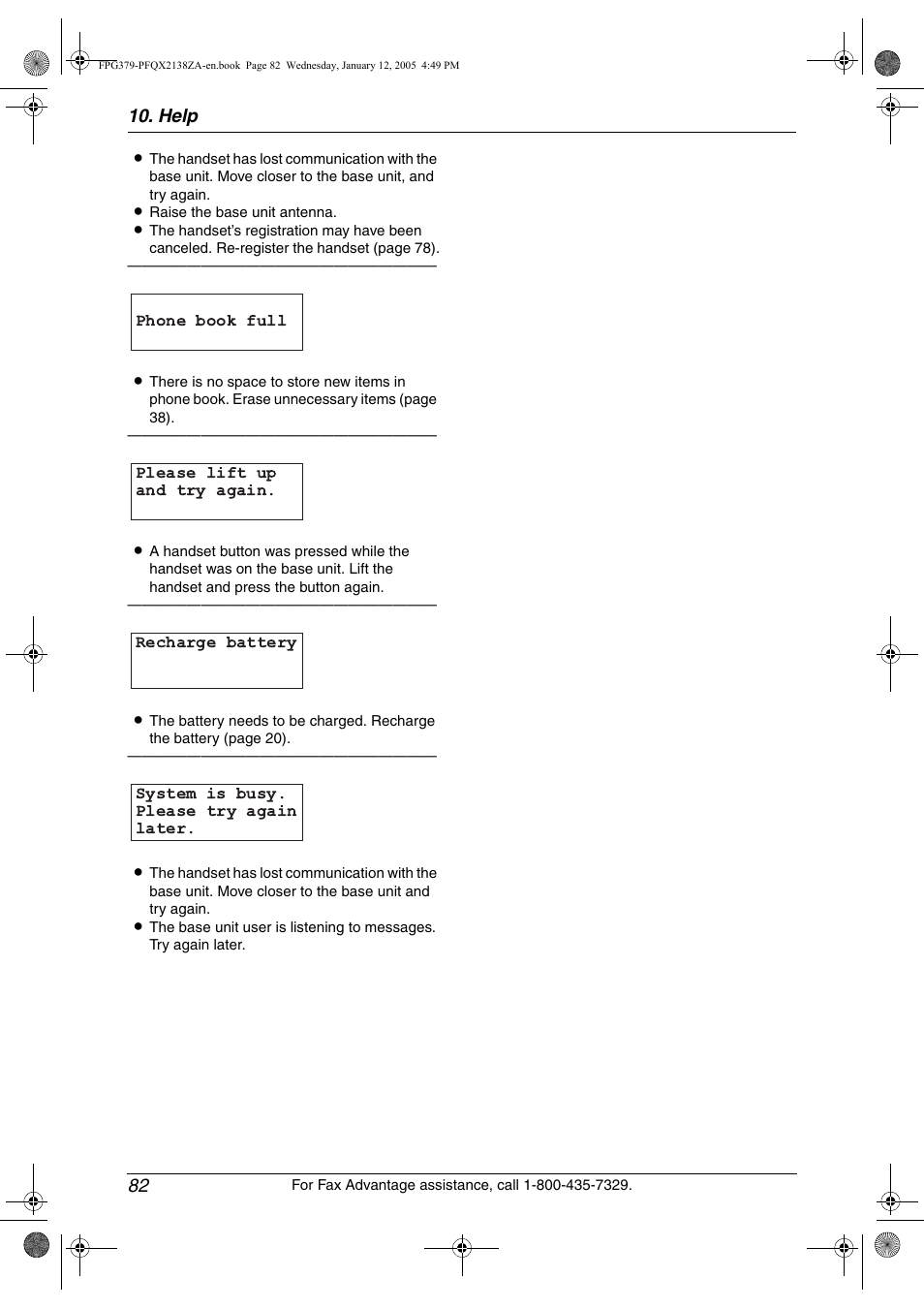 Panasonic KX-FPG378 User Manual | Page 84 / 110
