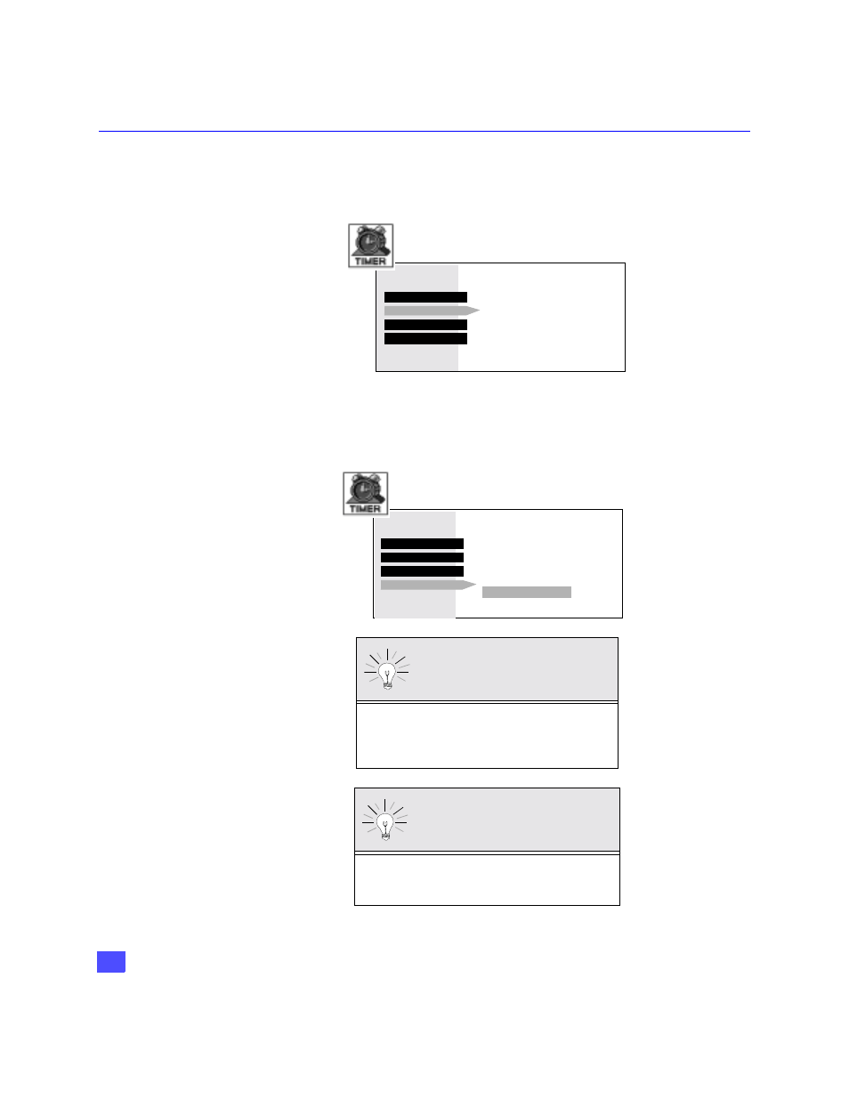 Sleep timer, Timer 1 and 2, Timer | Panasonic PT-47WX49 User Manual | Page 23 / 58