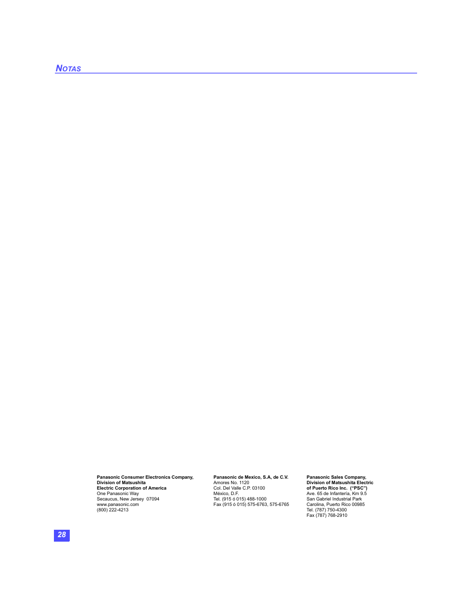 Panasonic PT-47WX49 User Manual | Page 58 / 58