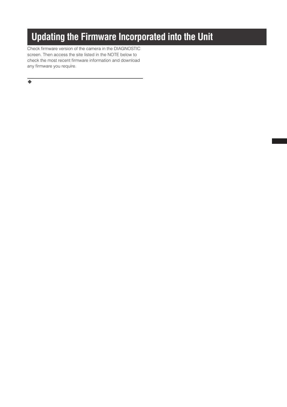 Updating the firmware incorporated into the unit | Panasonic AG-3DP1G User Manual | Page 131 / 140