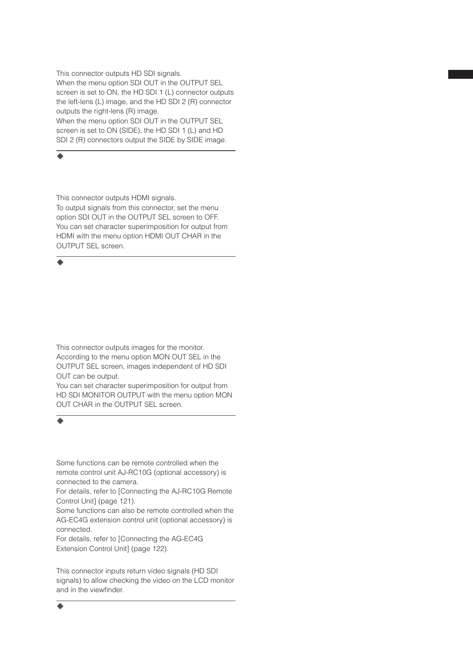 Panasonic AG-3DP1G User Manual | Page 23 / 140