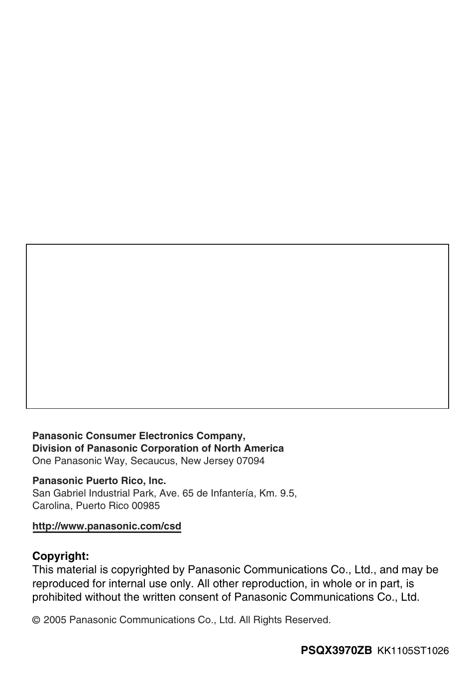 Panasonic KX-TDA50 User Manual | Page 40 / 40