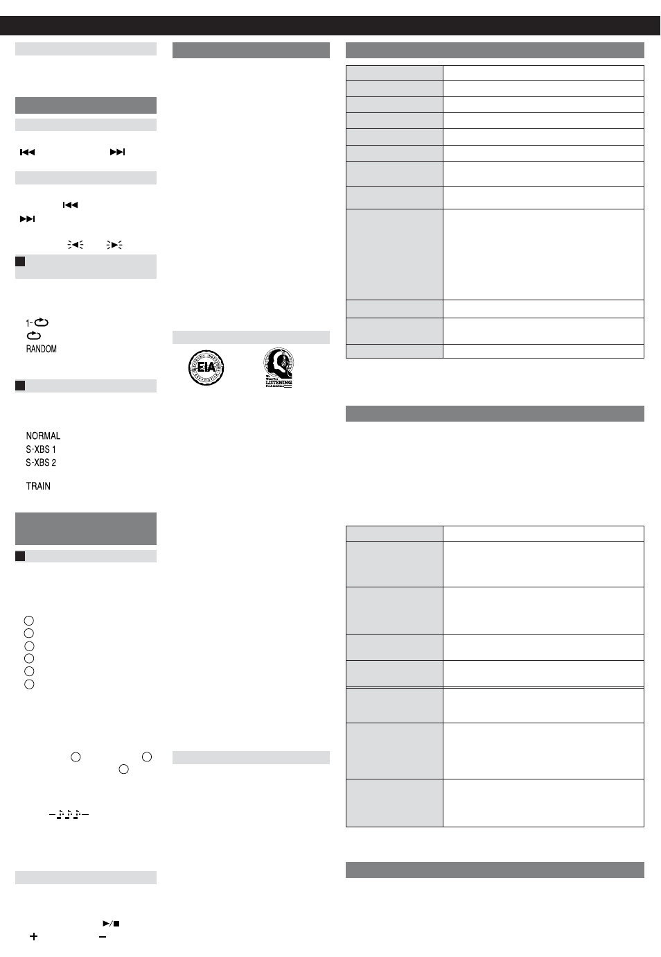 Troubleshooting guide display messages, Maintenance, Care and use | Changing and adjusting the display, Other operations | Panasonic SV-SD50 User Manual | Page 5 / 8