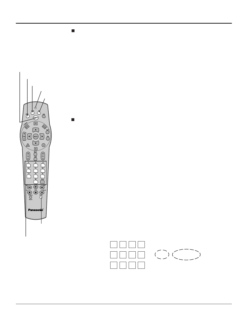 Programming the remote control | Panasonic TZ-PCD2000 User Manual | Page 18 / 28