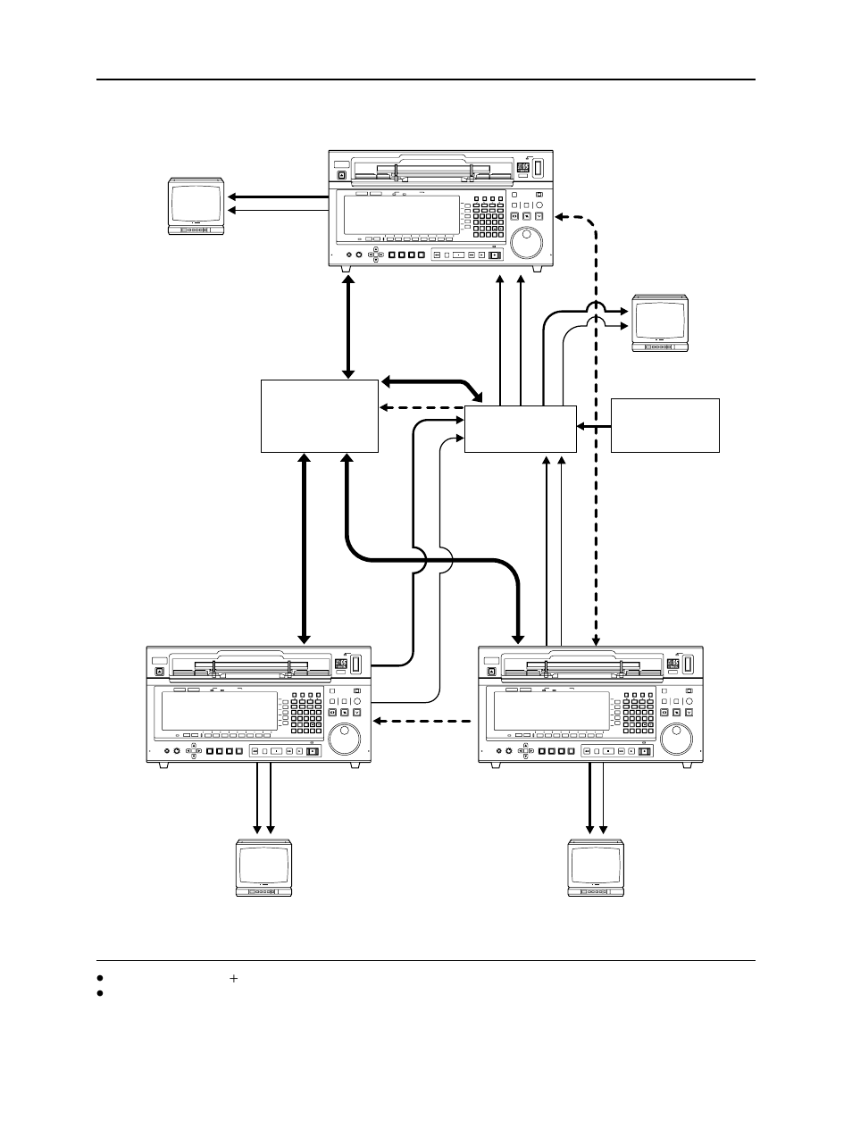 Connection with an editing controller, Connections, Eject | Rec inhibit, Auto off on off | Panasonic VQT0F74 User Manual | Page 20 / 58