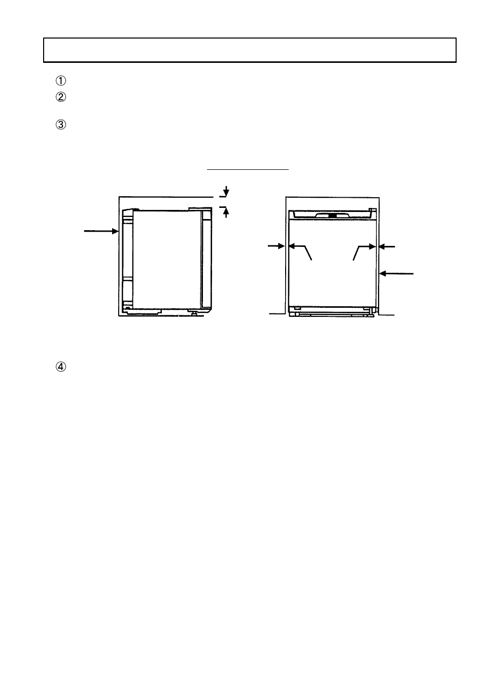 Installation, Free standing | Panasonic AKL4U2 User Manual | Page 3 / 8