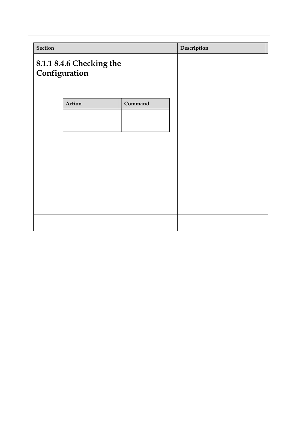 1 8.4.6 checking the configuration, 6 checking the configuration -5 | Panasonic NN46240-501 User Manual | Page 135 / 237