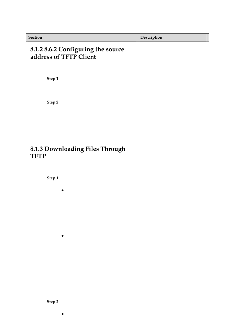3 downloading files through tftp, 2 downloading files through tftp -12 | Panasonic NN46240-501 User Manual | Page 136 / 237