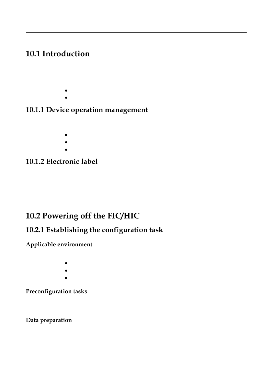 1 device operation management, 2 electronic label, 1 establishing the configuration task | Applicable environment, Preconfiguration tasks, Data preparation, 1 device operation management -2, 2 electronic label -2, 1 establishing the configuration task -4, 1 introduction | Panasonic NN46240-501 User Manual | Page 192 / 237