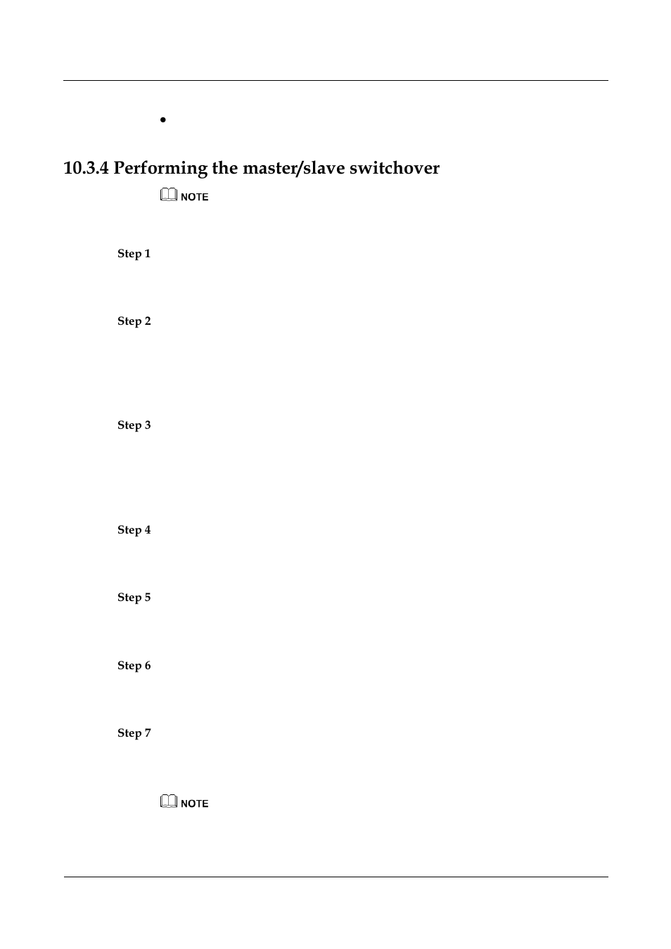 4 performing the master/slave switchover, 4 performing the master/slave switchover -6 | Panasonic NN46240-501 User Manual | Page 196 / 237