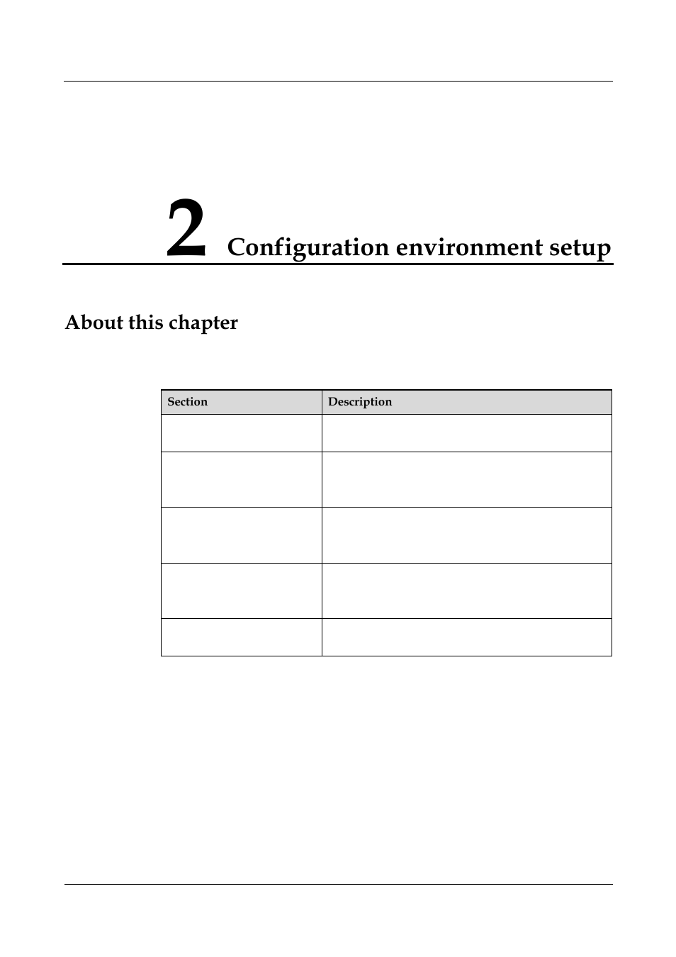 Configuration environment setup, 2 configuration environment setup -1, About this chapter | Panasonic NN46240-501 User Manual | Page 48 / 237