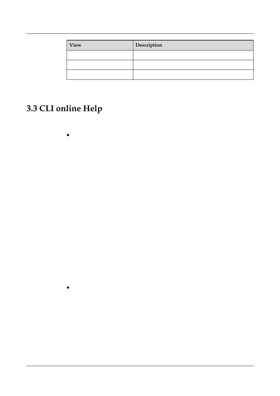 3 cli online help | Panasonic NN46240-501 User Manual | Page 70 / 237