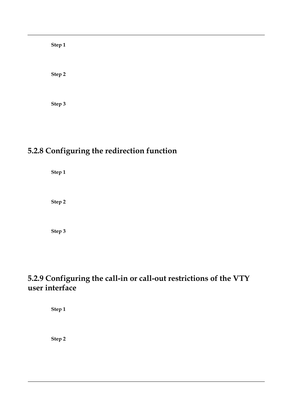 8 configuring the redirection function, 8 configuring the redirection function -9, Configuring the redirection function | Panasonic NN46240-501 User Manual | Page 99 / 237