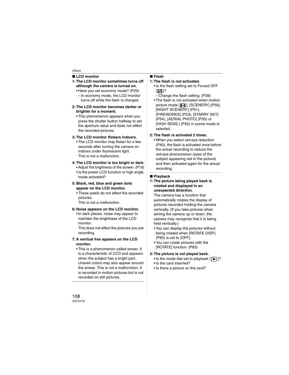 Panasonic DMC-FX50 User Manual | Page 108 / 128