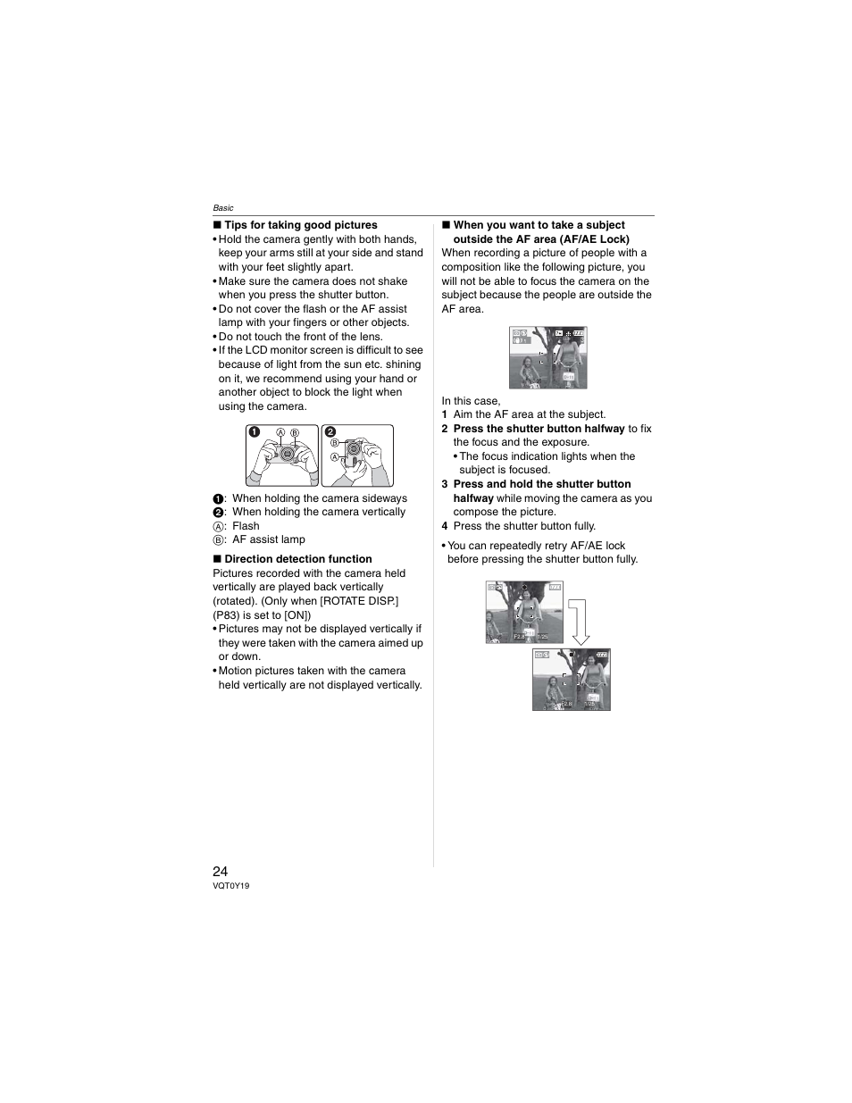 Panasonic DMC-FX50 User Manual | Page 24 / 128