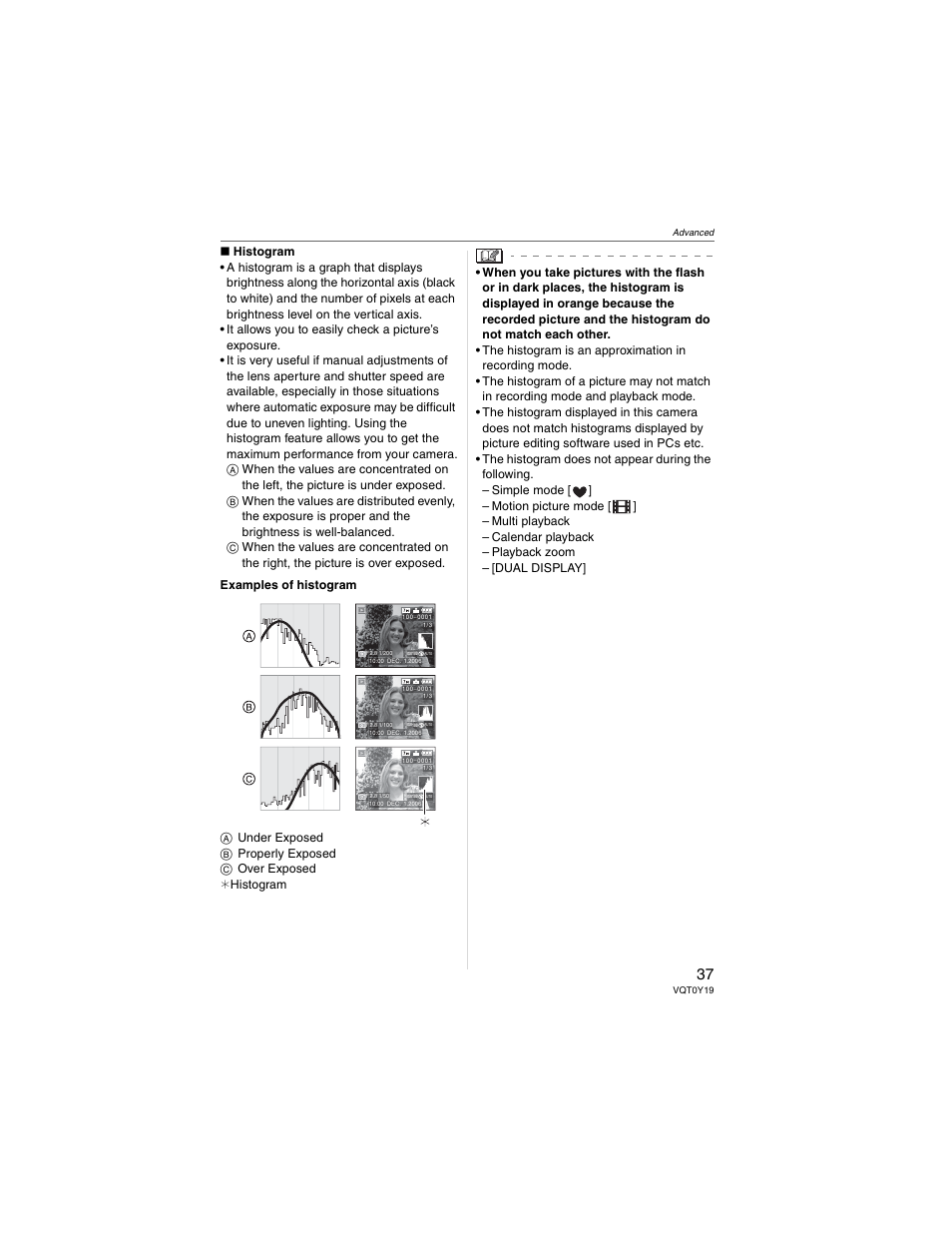 Panasonic DMC-FX50 User Manual | Page 37 / 128