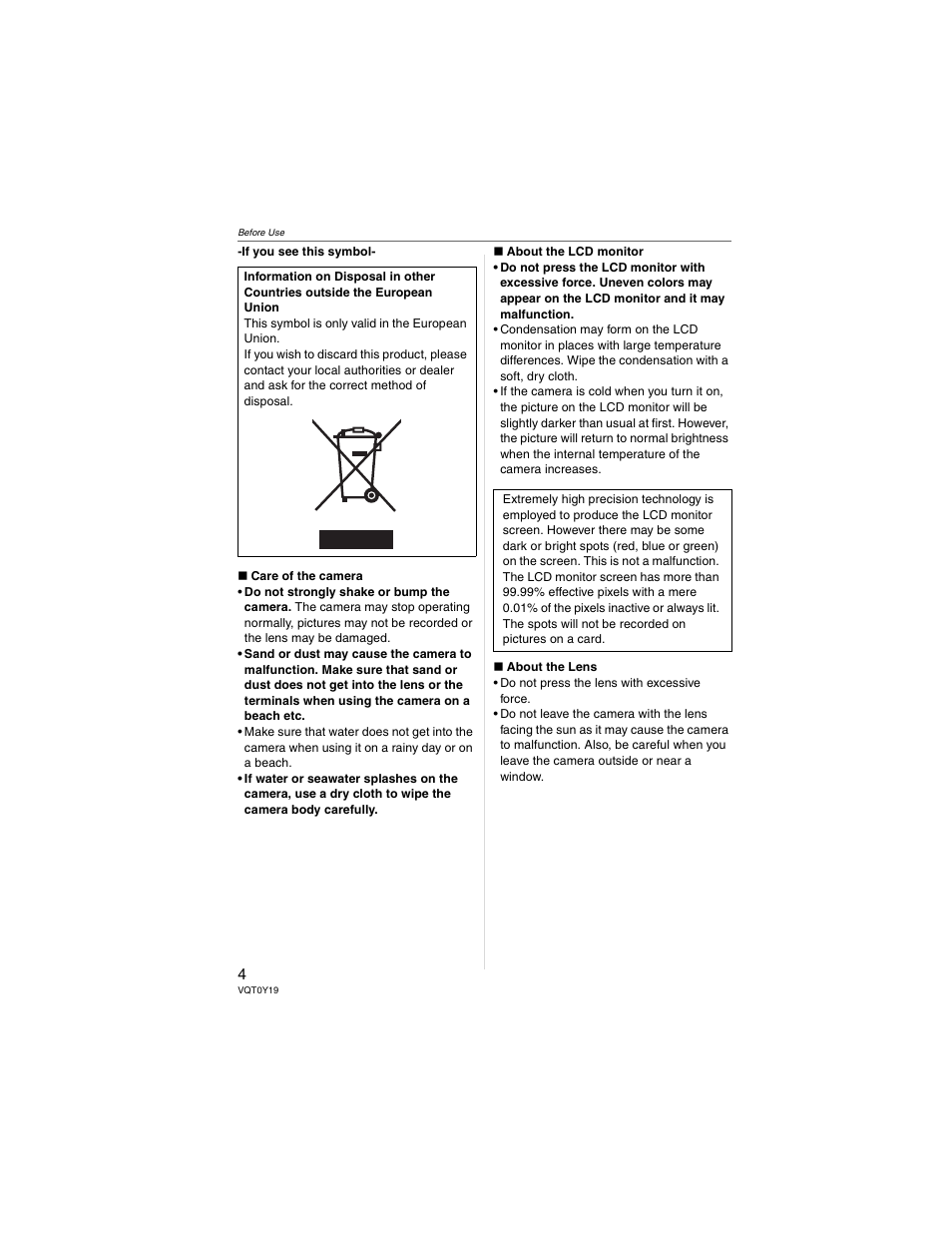 Panasonic DMC-FX50 User Manual | Page 4 / 128