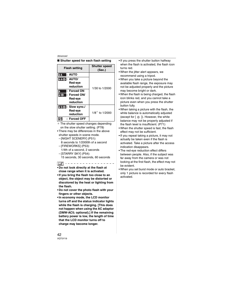 Panasonic DMC-FX50 User Manual | Page 42 / 128