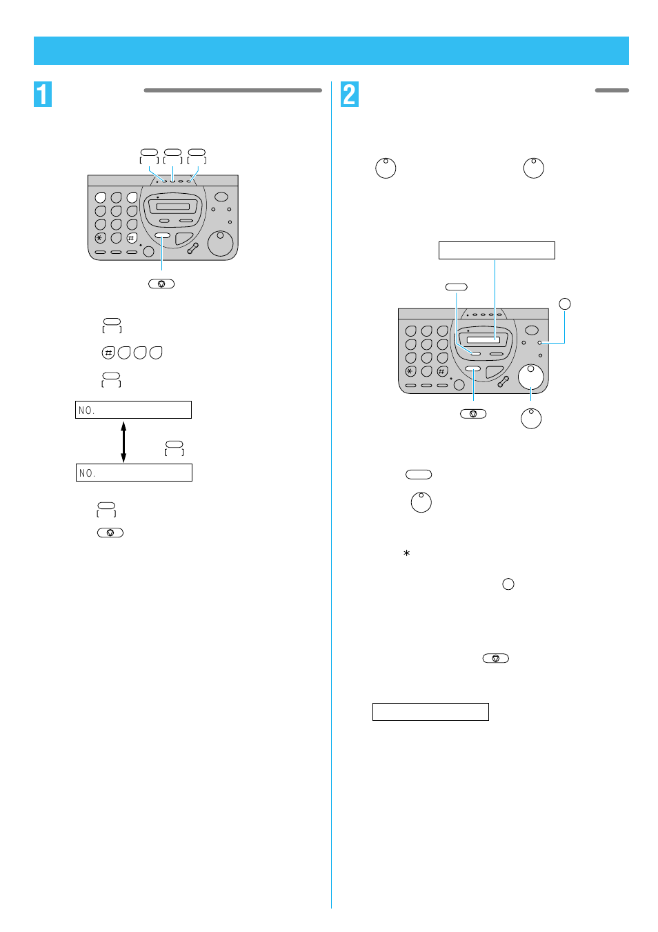 Number display service functions, Setting up, Searching for a phone number | Panasonic KX-PW10CL2 User Manual | Page 3 / 6