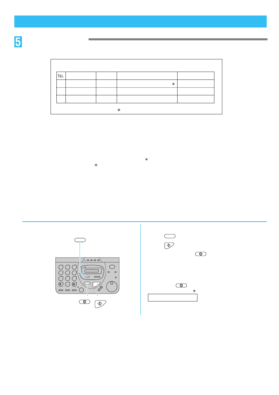 Number display service functions, Printing a caller list | Panasonic KX-PW10CL2 User Manual | Page 5 / 6
