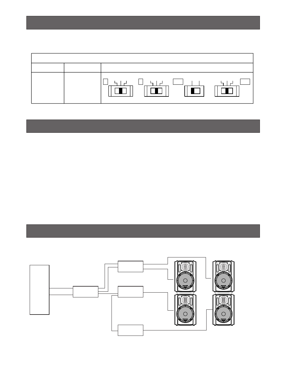 Setting the subwoofer processor, Protection circuits for ws-at200, System diagram | Audio mixer | Panasonic WS-AT250 User Manual | Page 8 / 12