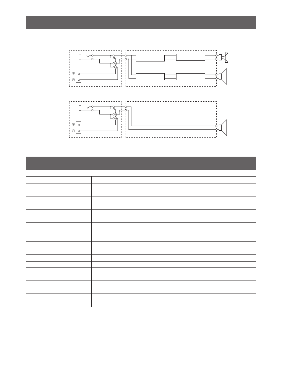 Block diagram, Specifications, Block diagram specifications | Panasonic WS-AT250 User Manual | Page 9 / 12