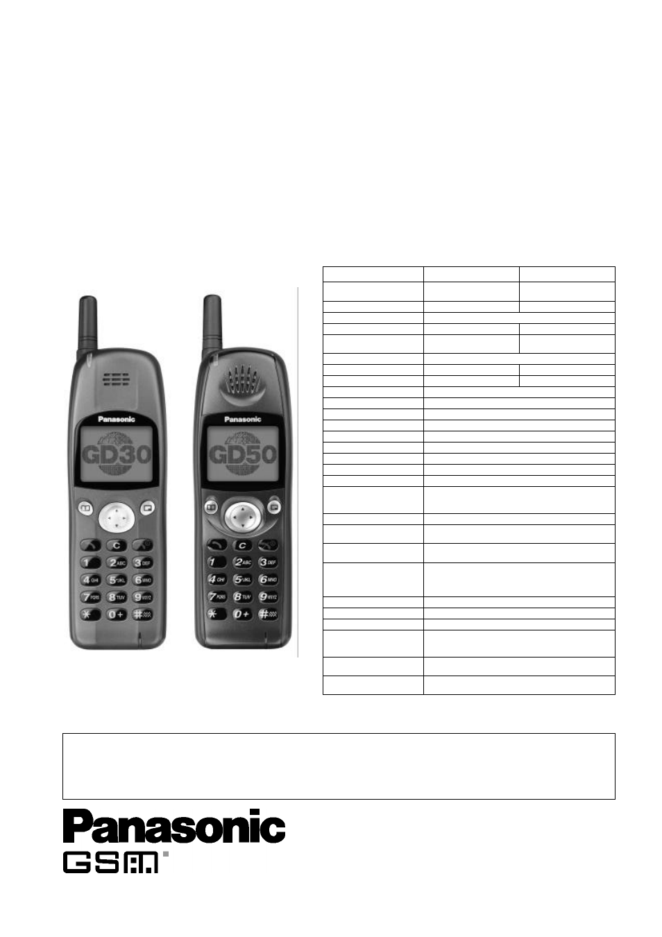 Panasonic EB-GD30 User Manual | 90 pages