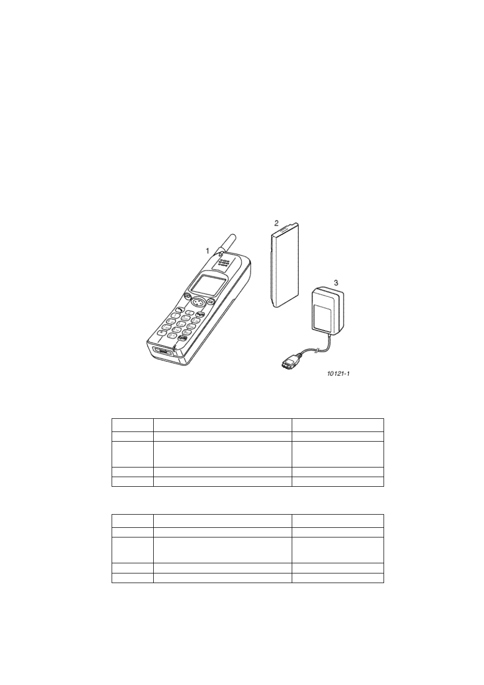 2 general description, General, Handportable main kit | 1 general, 2 handportable main kit | Panasonic EB-GD30 User Manual | Page 9 / 90