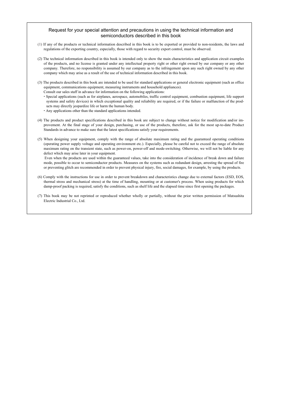 Panasonic Band Switching Diodes MA27077G User Manual | Page 4 / 4