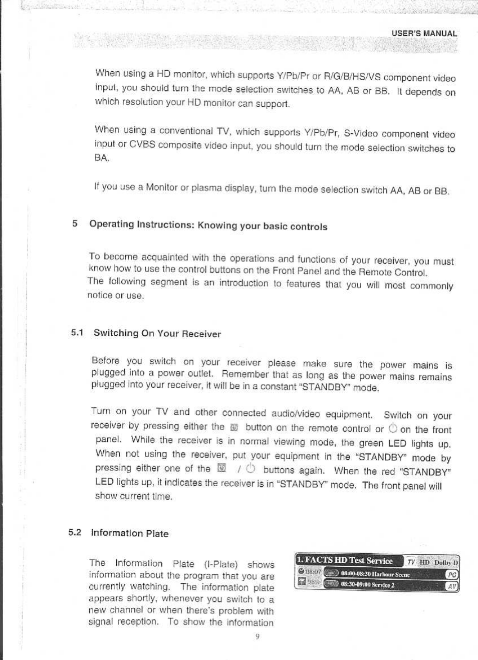 Panasonic QTR 2140 User Manual | Page 10 / 22