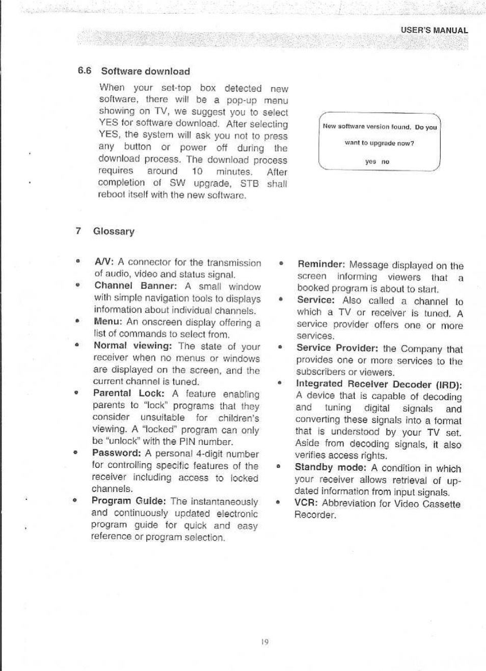 Panasonic QTR 2140 User Manual | Page 20 / 22