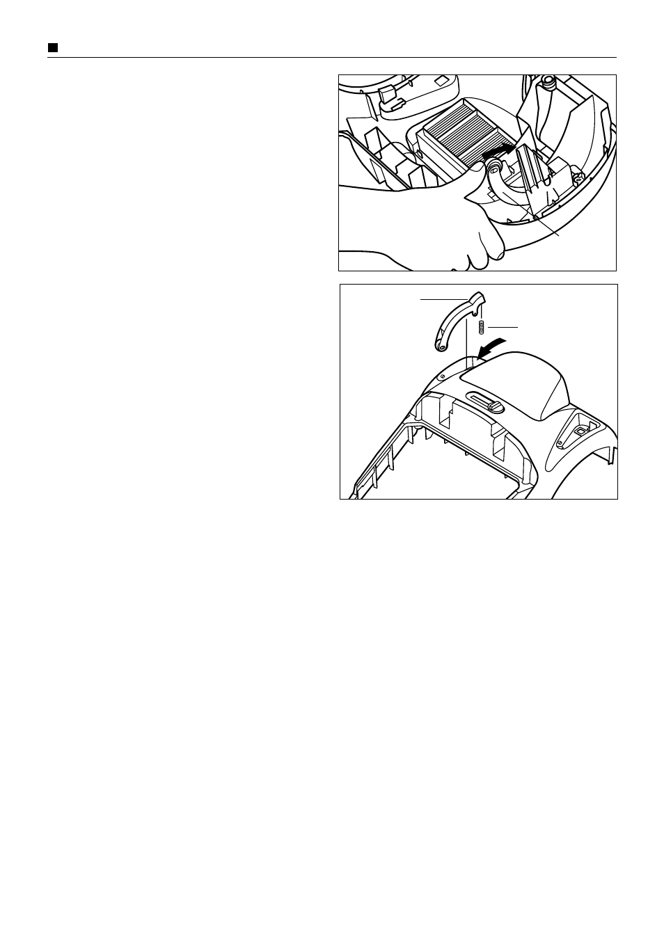 Replacement of main parts | Panasonic MC-E761 User Manual | Page 16 / 18
