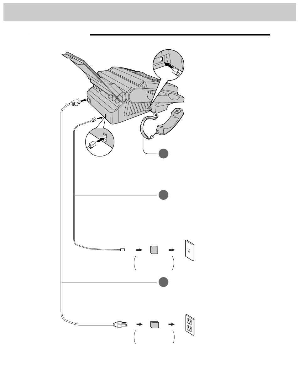 Comienzo rápido en español conexiones | Panasonic KX-FM280 User Manual | Page 148 / 172