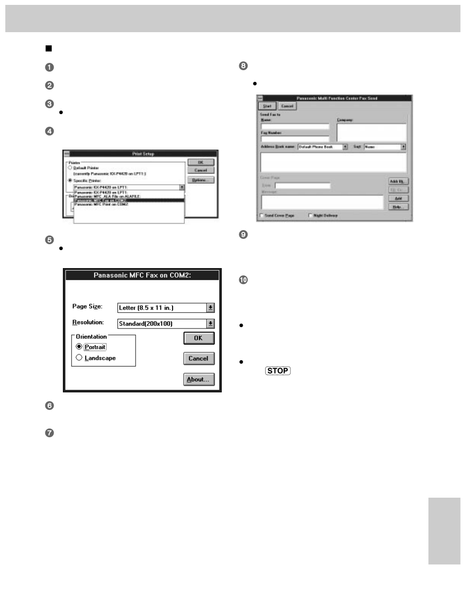Comienzo rápido en español | Panasonic KX-FM280 User Manual | Page 159 / 172