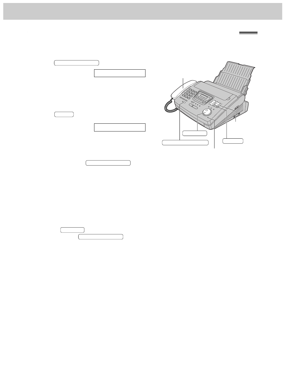 One-touch dial, Making a voice call using the one-touch dial | Panasonic KX-FM280 User Manual | Page 40 / 172