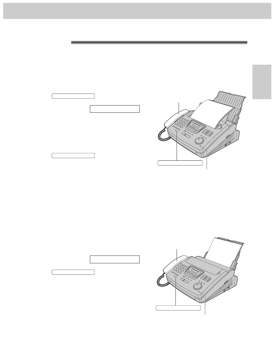 Voice contact, Initiating voice contact, Receiving a request for voice contact | Panasonic KX-FM280 User Manual | Page 51 / 172