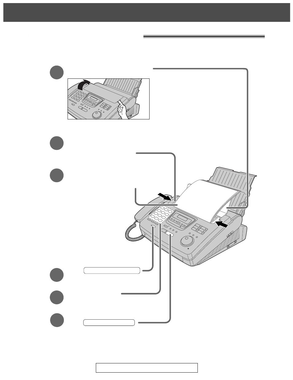 Quick start, Fax - sending/receiving, Fax - sending | Panasonic KX-FM280 User Manual | Page 8 / 172