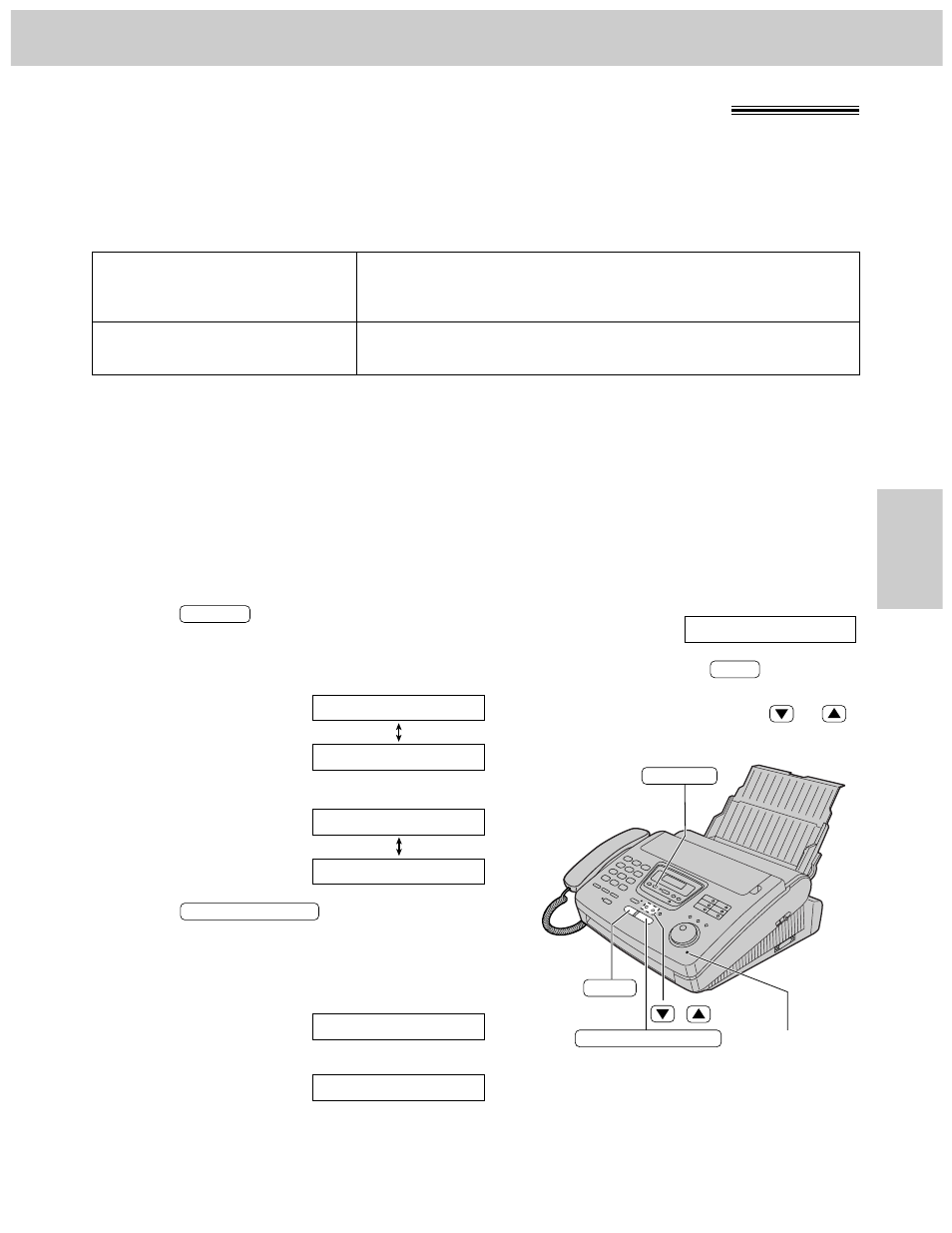 Greeting, Recording your own greeting messages, Recording a greeting message | Suggested messages | Panasonic KX-FM280 User Manual | Page 89 / 172